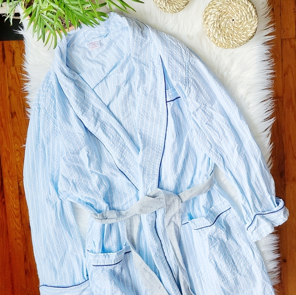 Brooks Brothers Other - Men's Brooks Brothers Long Lux Cotton Robe